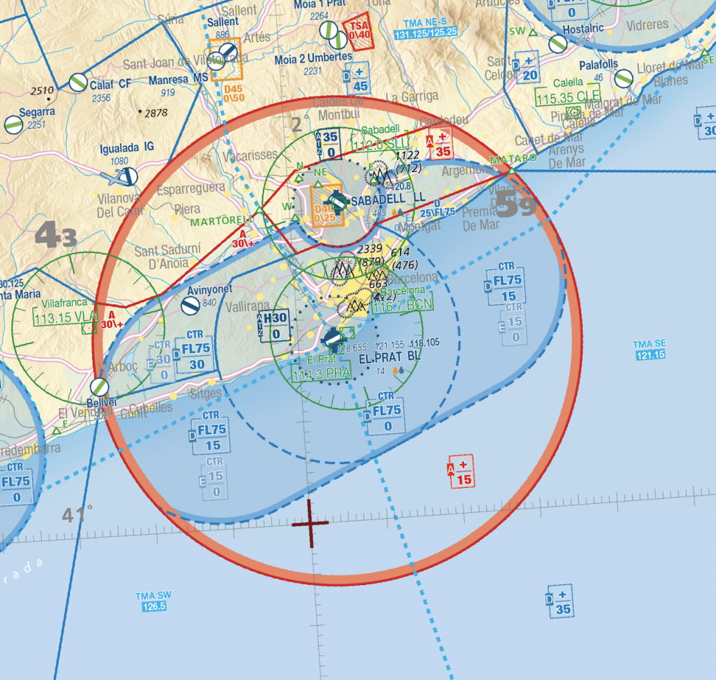 Spain Air Million VFR 2024 digital map Airmate shop